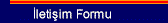 letiim Formu